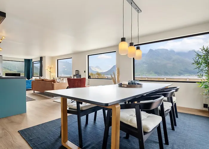 Amazing House - Panoramic View Sauna And Jacuzzi Feriehus Vestpollen