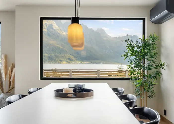 Amazing House - Panoramic View Sauna And Jacuzzi Vestpollen